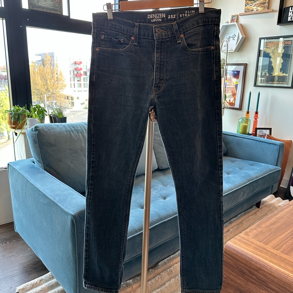 Levi's Men's Slim Fit Jeans - Dark Blue